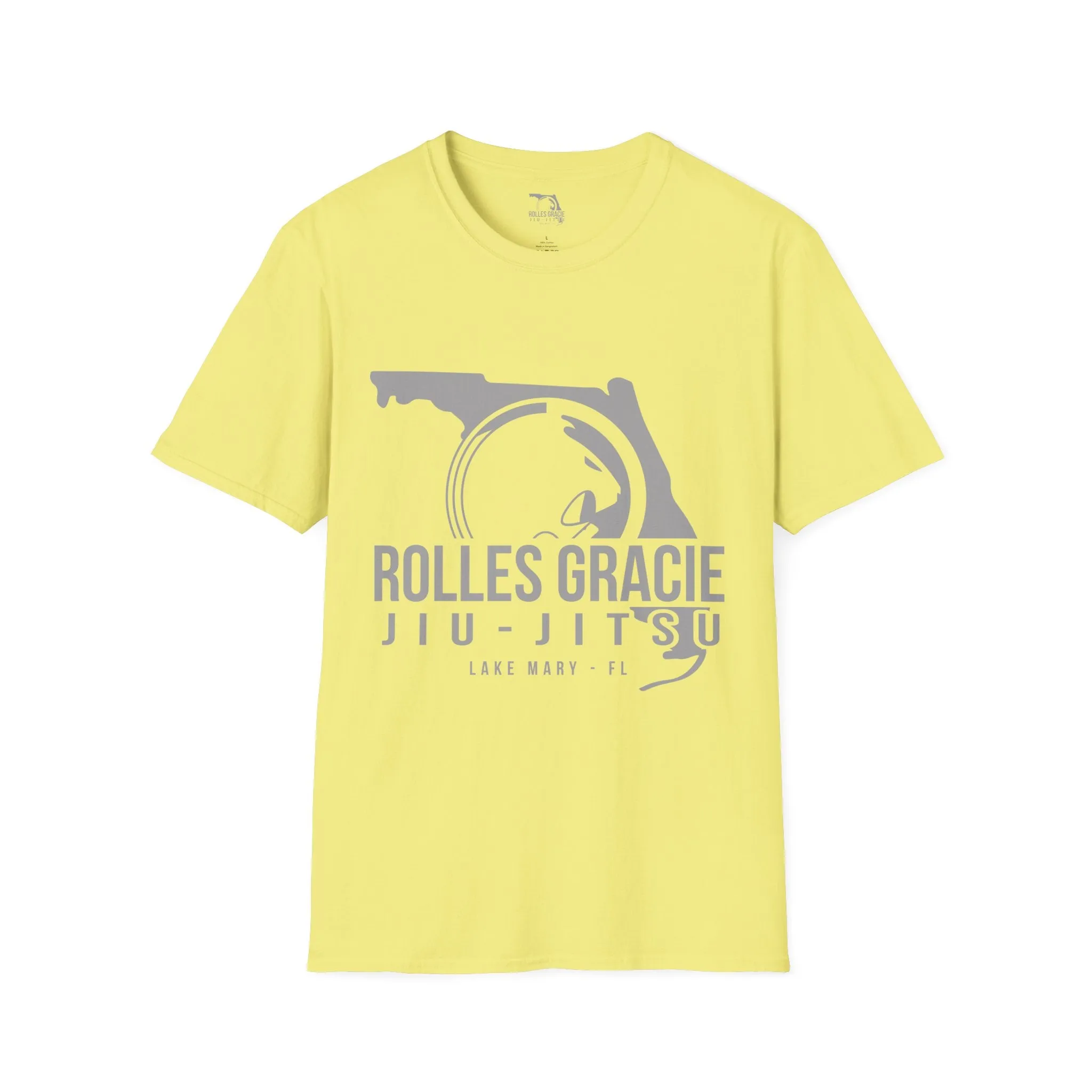 Rolles Gracie Lake Mary Jiu-Jitsu Unisex Softstyle T-Shirt