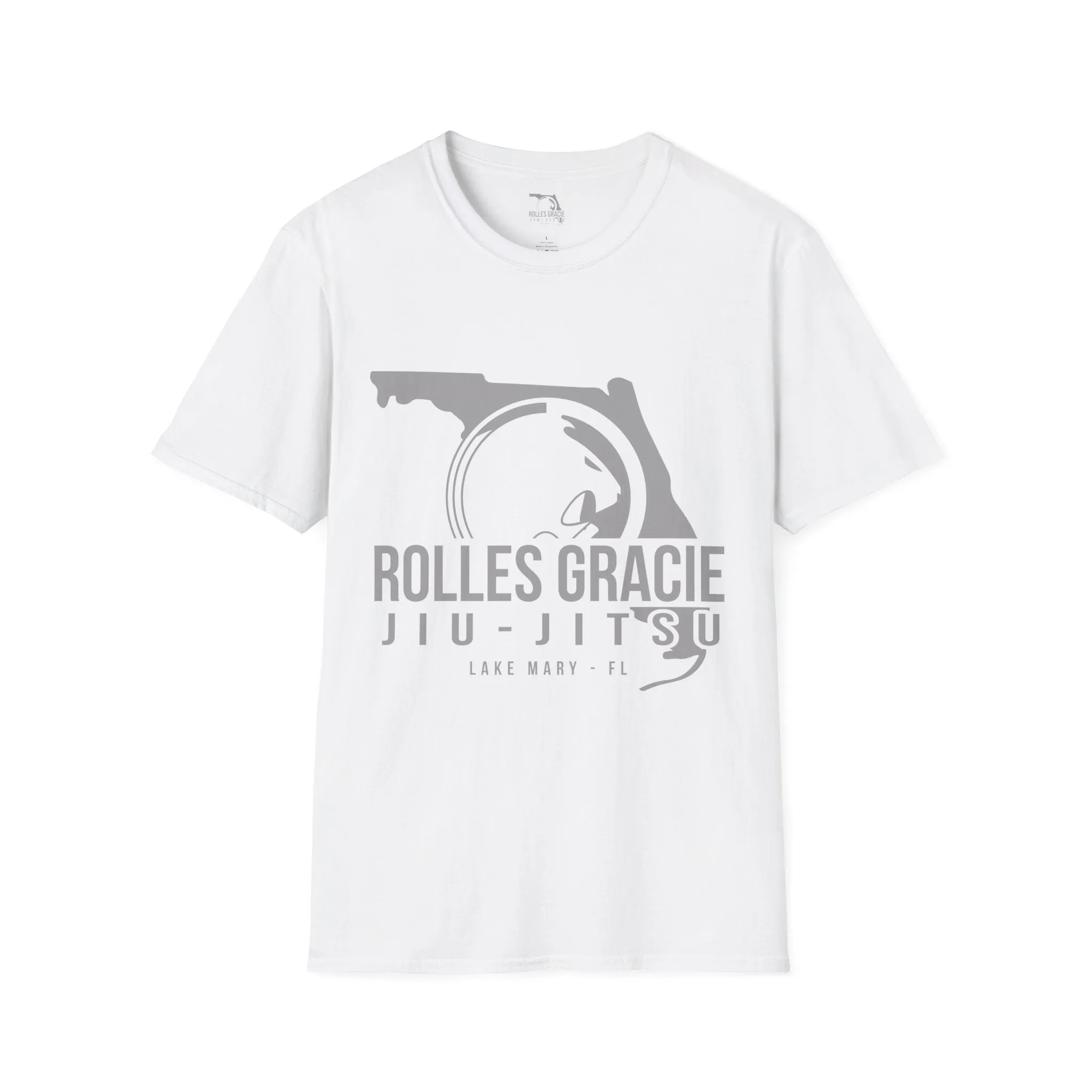 Rolles Gracie Lake Mary Jiu-Jitsu Unisex Softstyle T-Shirt
