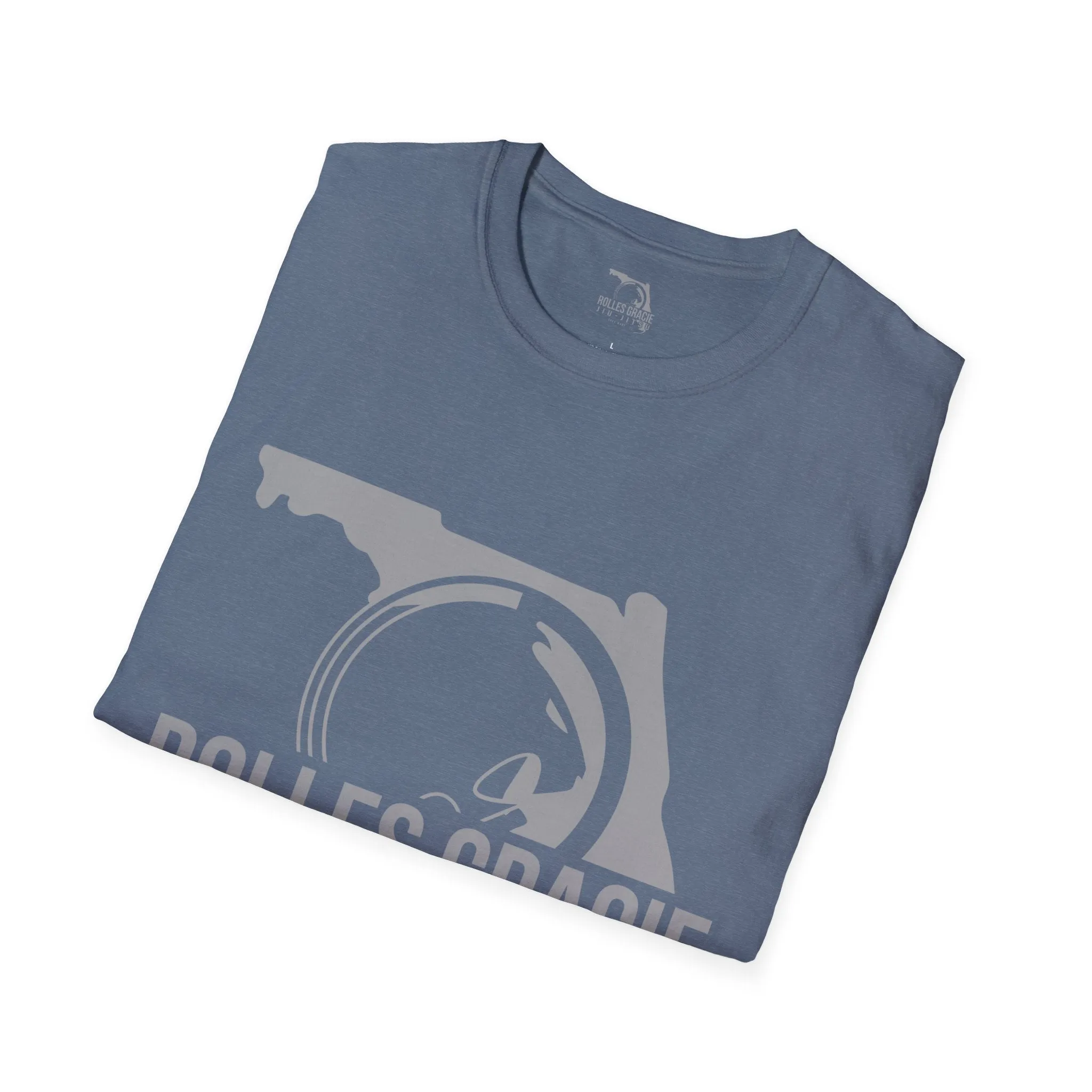 Rolles Gracie Lake Mary Jiu-Jitsu Unisex Softstyle T-Shirt
