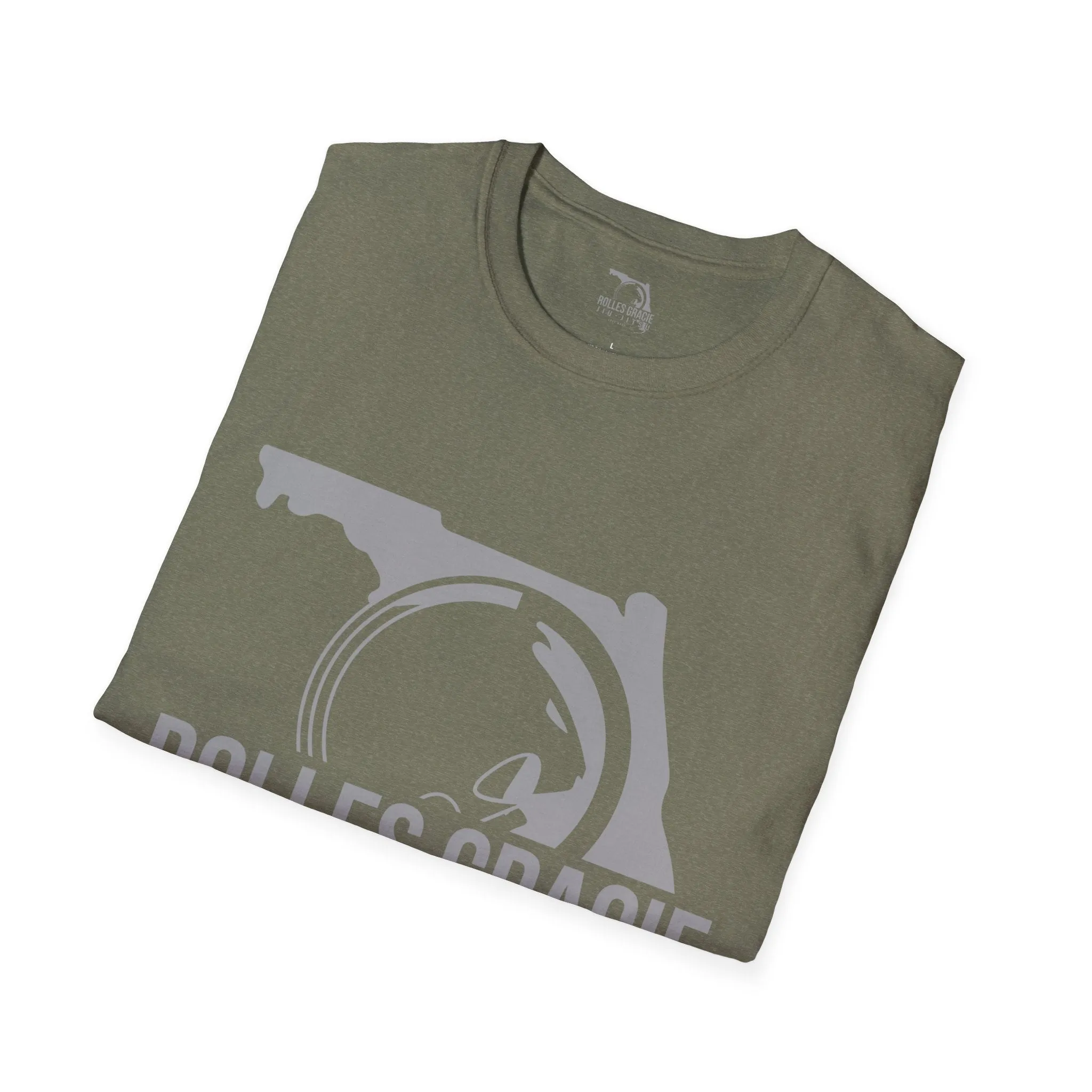 Rolles Gracie Lake Mary Jiu-Jitsu Unisex Softstyle T-Shirt