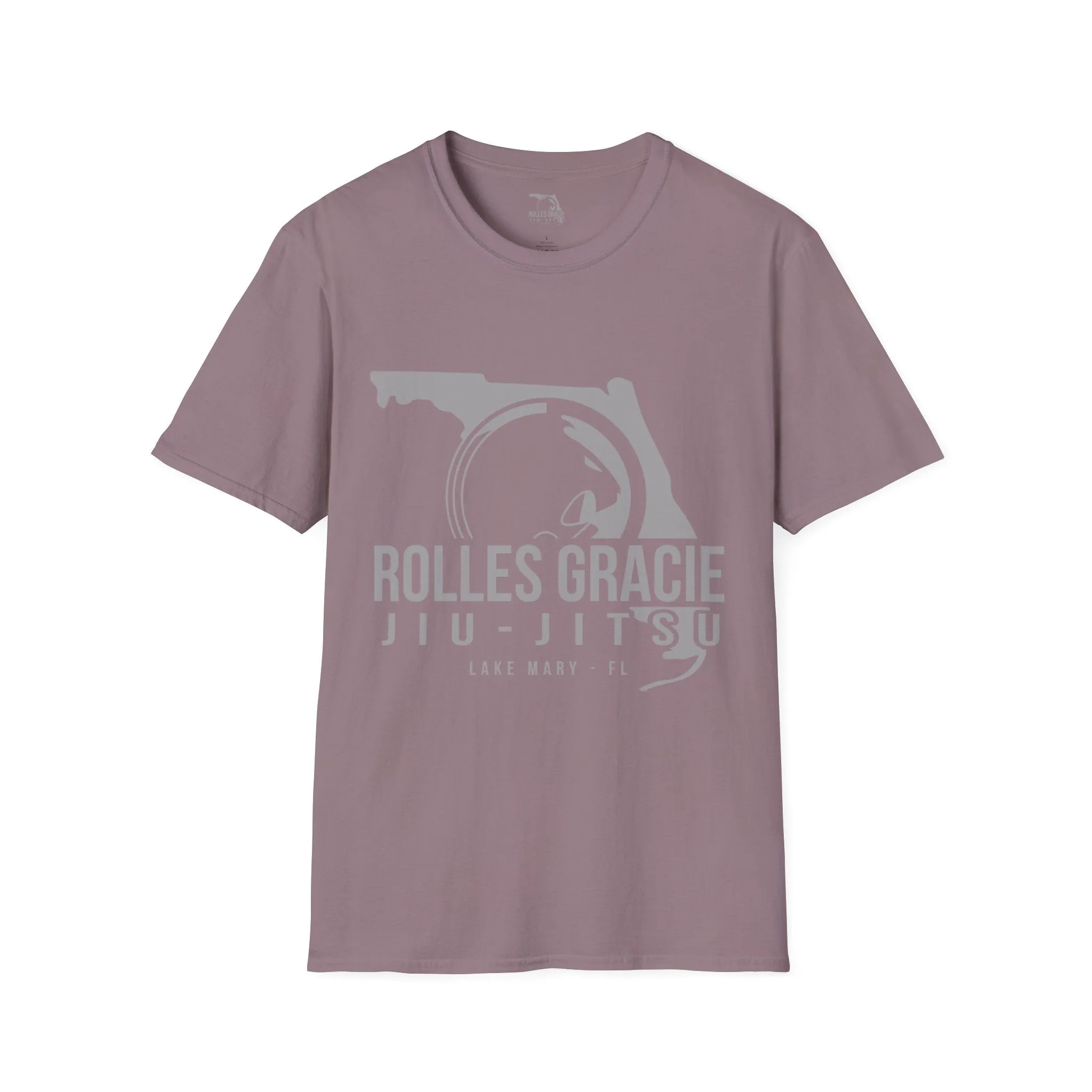 Rolles Gracie Lake Mary Jiu-Jitsu Unisex Softstyle T-Shirt