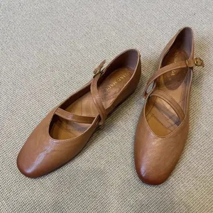 Round Toe Flats Slip-Ons