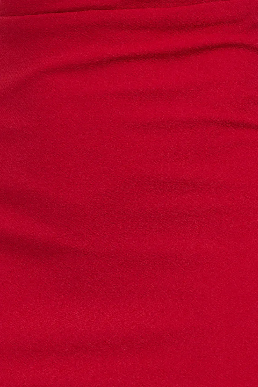 Samba Away Midi Dress Red
