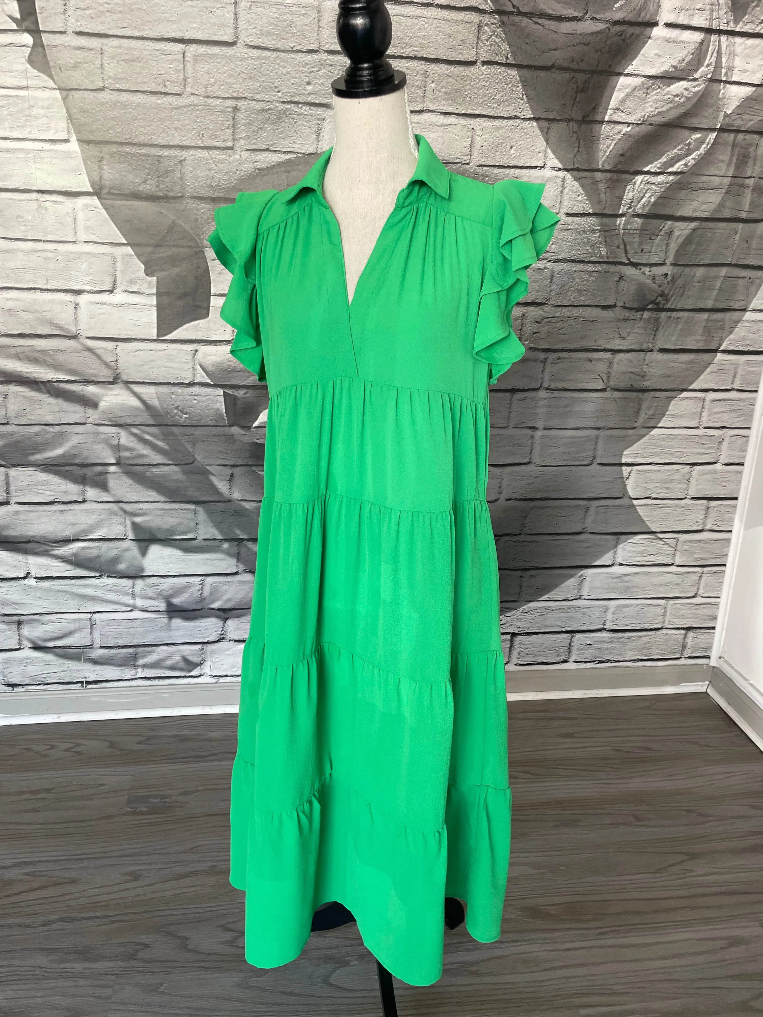 Sammy Midi Dress in Field