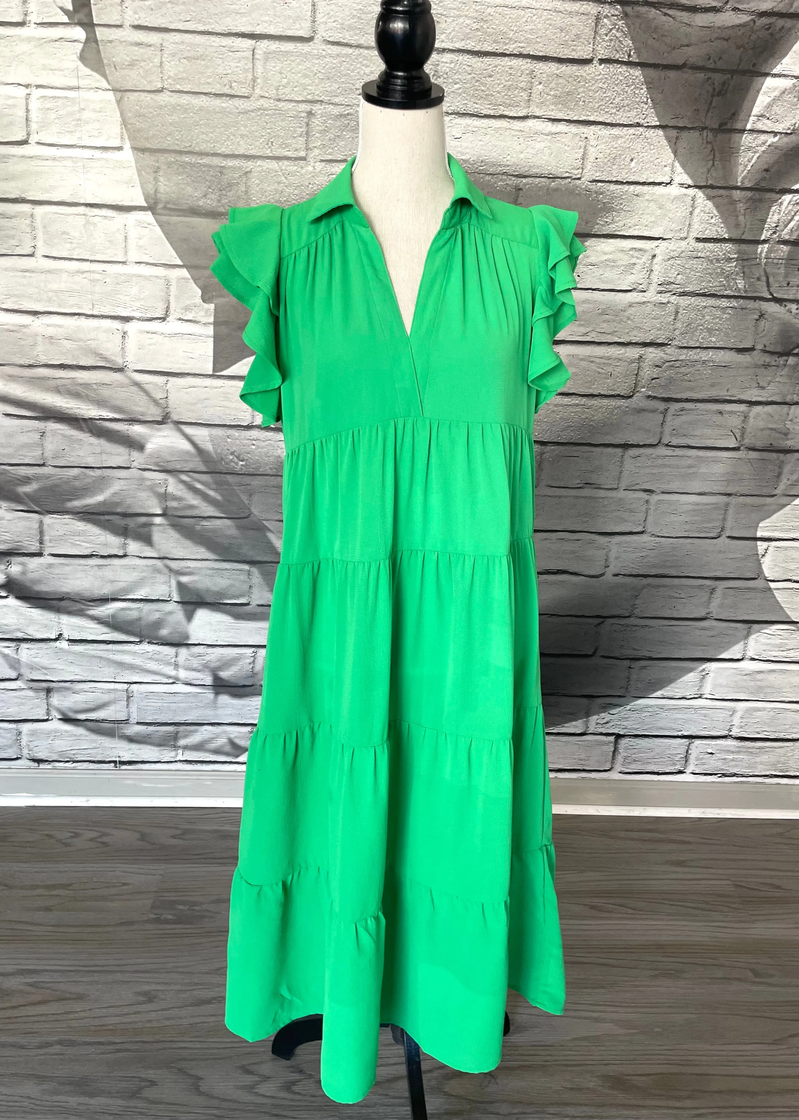 Sammy Midi Dress in Field