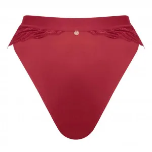Scantilly Indulgence High Waist Brief - Red -