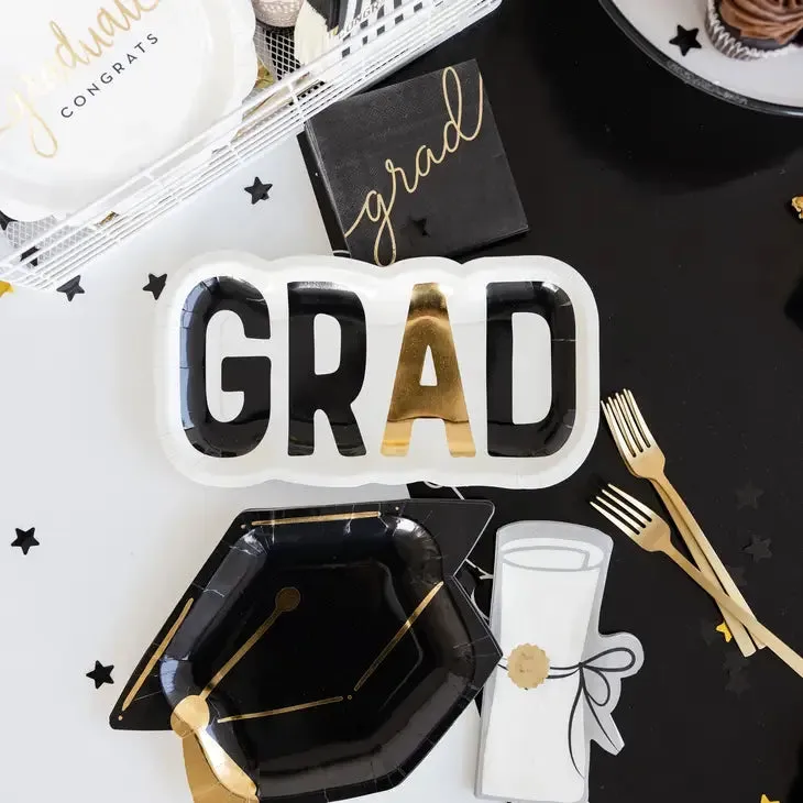 Script 'Grad' Cocktail Napkins