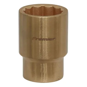 Sealey Premier Socket 22mm 1/2"Sq Drive - Non-Sparking WallDrive®
