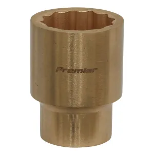 Sealey Premier Socket 23mm 1/2"Sq Drive - Non-Sparking WallDrive®