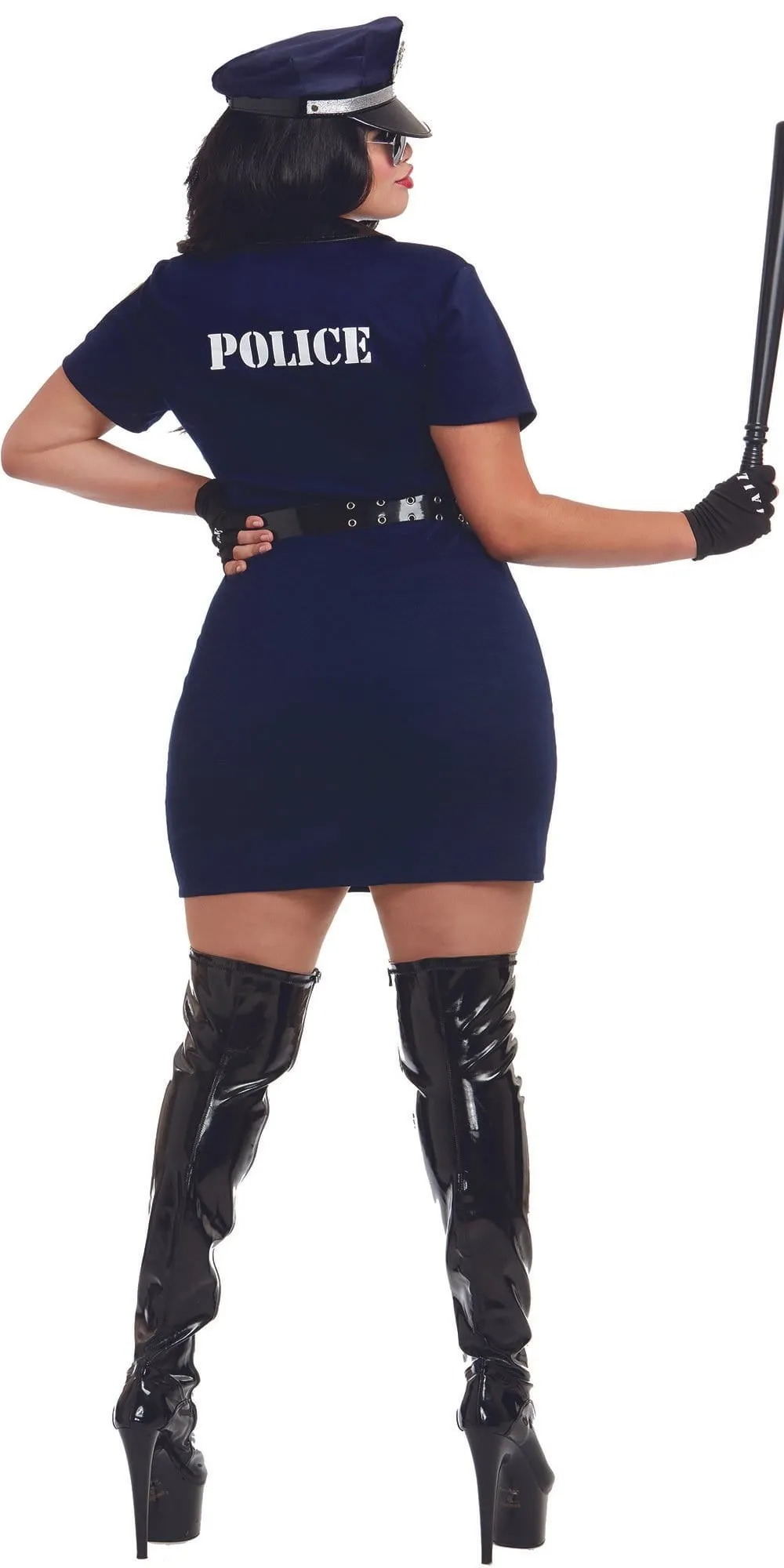 Sexy Plus Size Officer Pat U. Down Women's Costume
