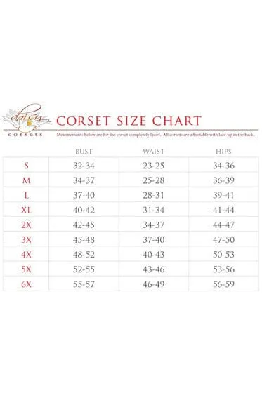 Sexy Three Piece Faux Leather Witch Corset Costume