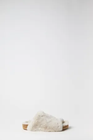 Shearling Sandals
