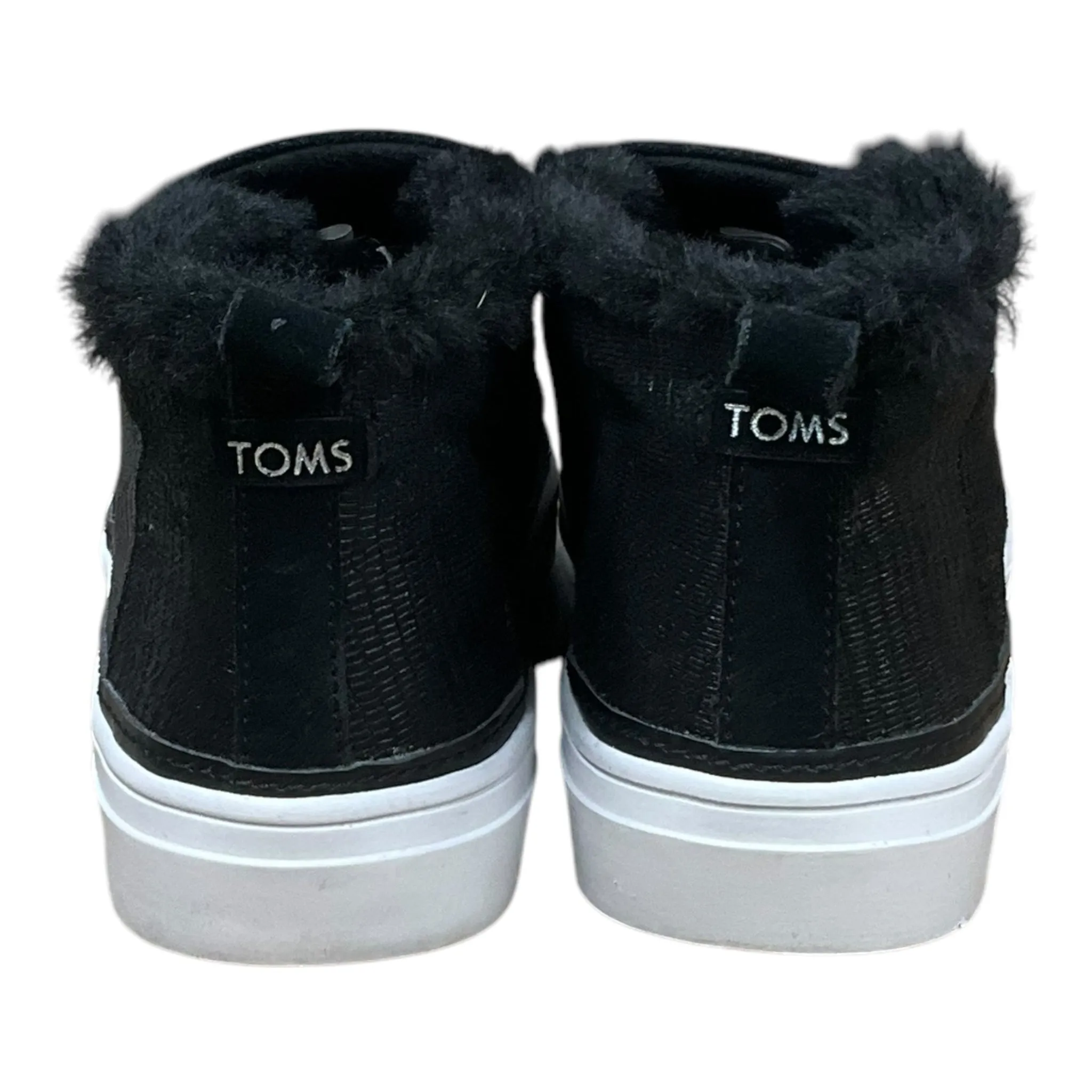 Shoes Flats By Toms In Black, Size: 8