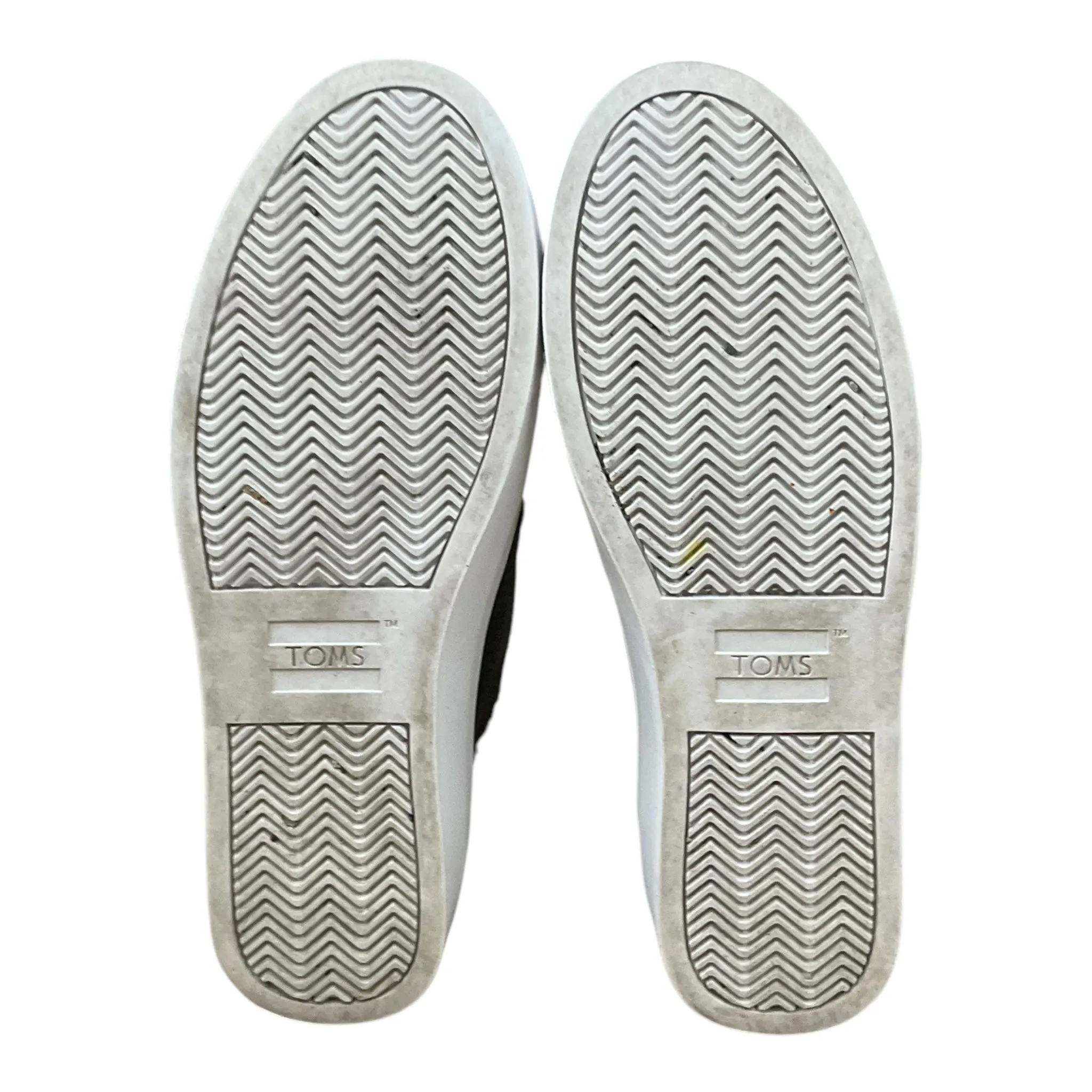 Shoes Flats By Toms In Black, Size: 8