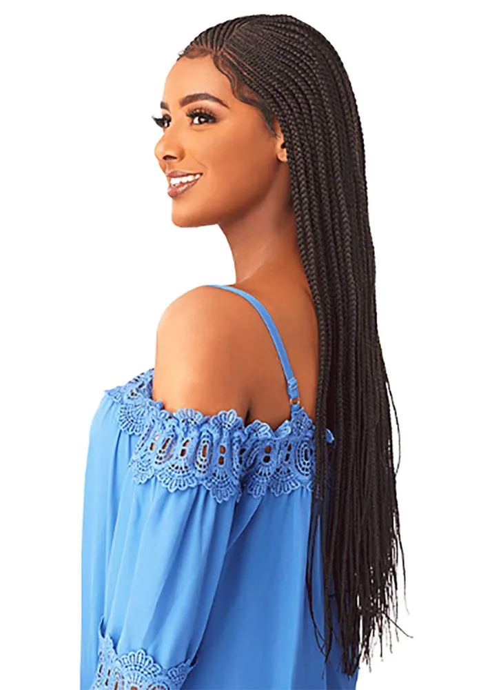 Side Part Cornrow