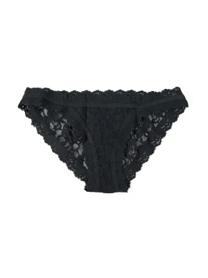 Signature Lace Brazilian Bikini Black
