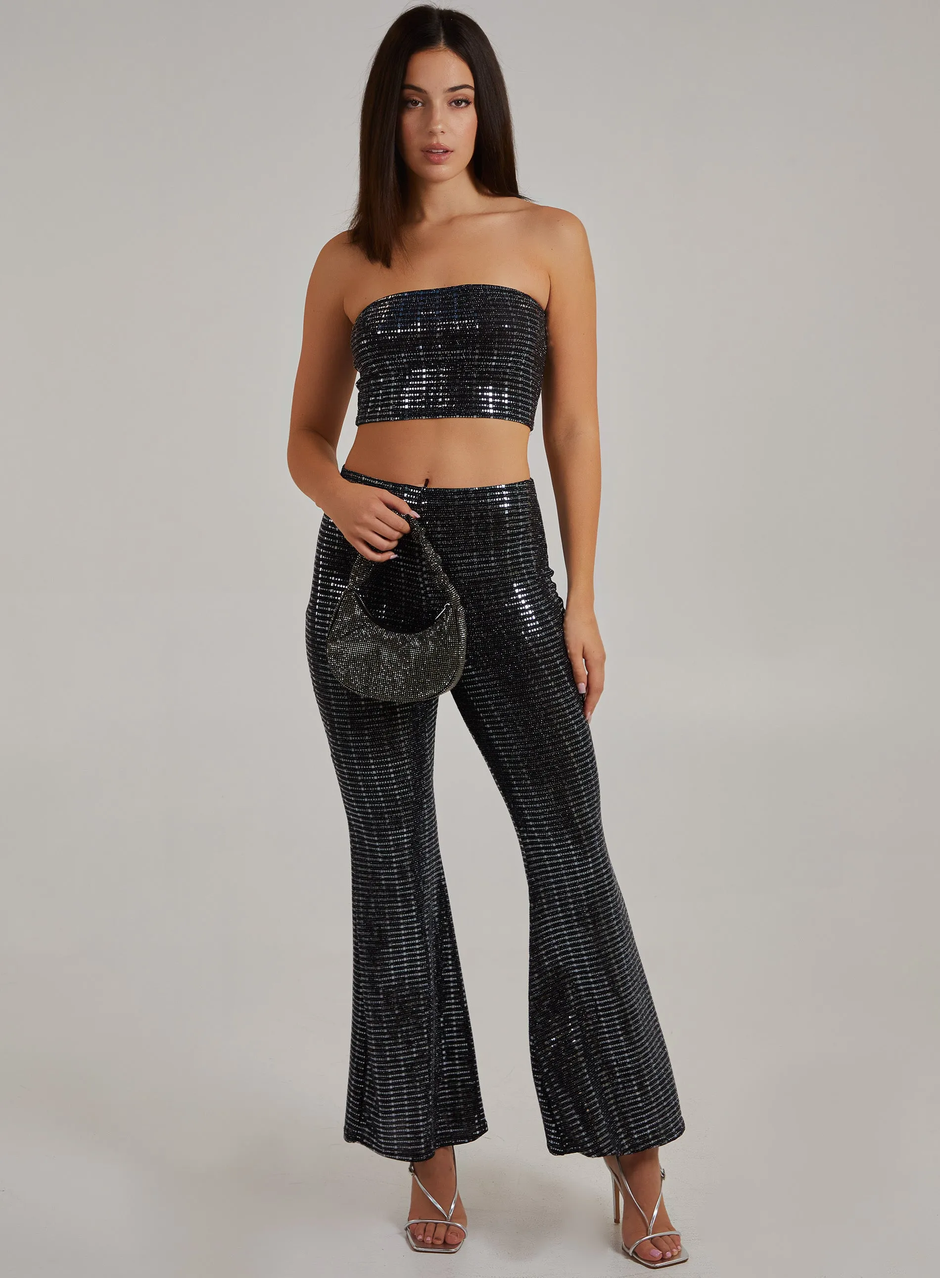 Sparkle Flared Trousers