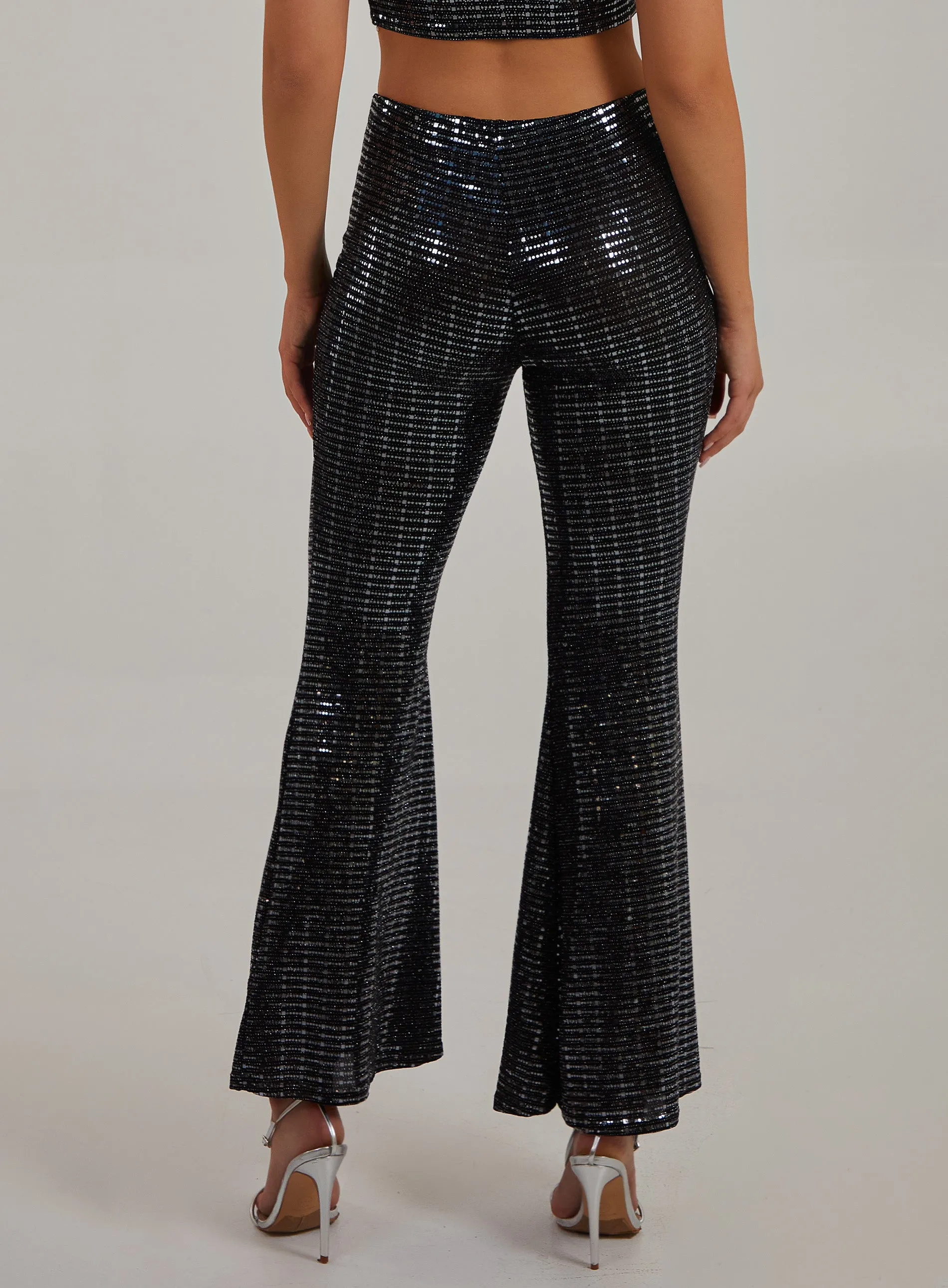 Sparkle Flared Trousers
