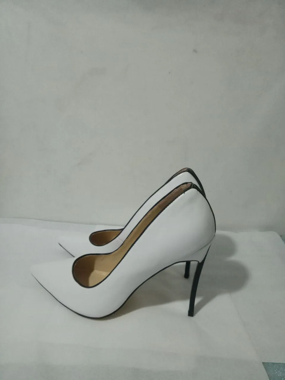 Spring pointed metal heel banquet dress women wedding shoes