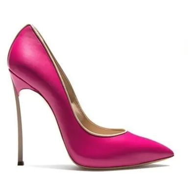 Spring pointed metal heel banquet dress women wedding shoes