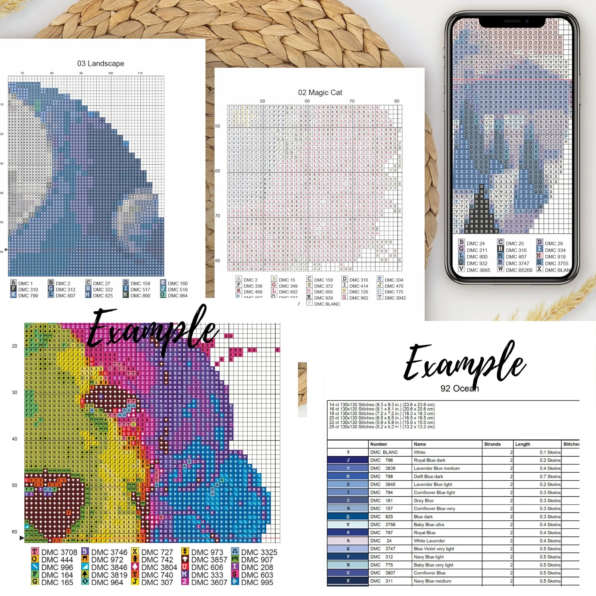 Summer Cross Stitch Pattern #1750