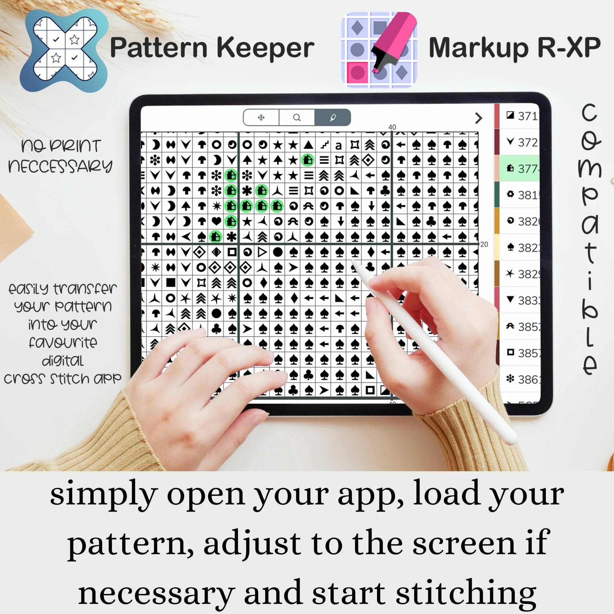 Summer Cross Stitch Pattern #1750
