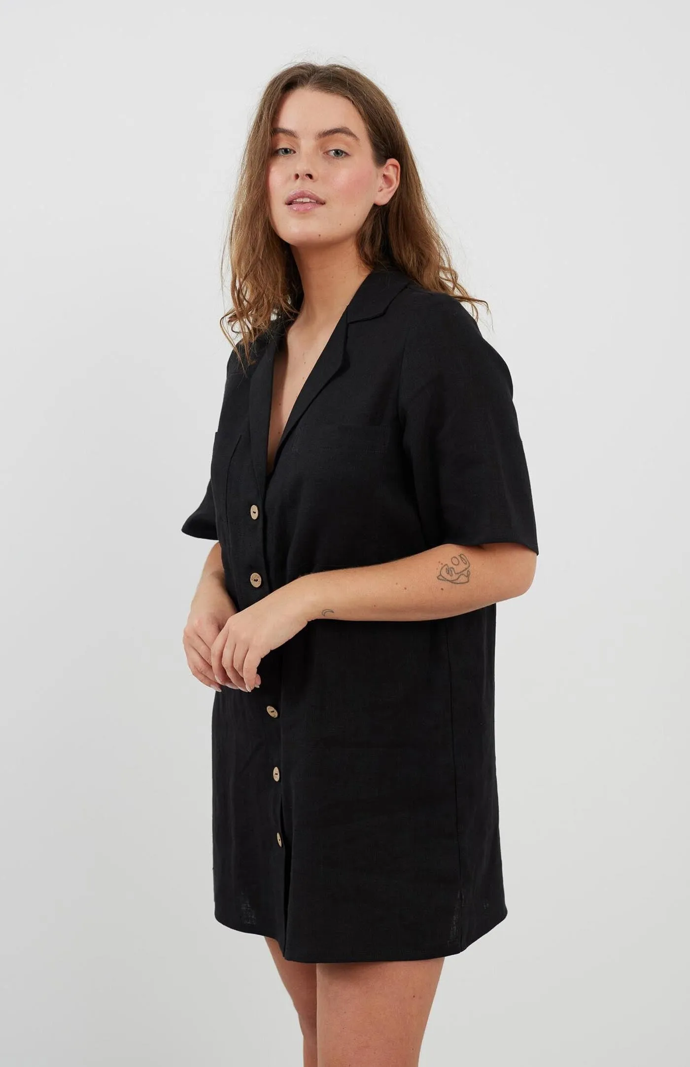 Summer Nights Dress | Cotton Linen Blend
