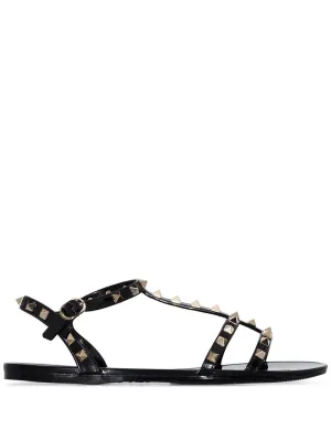 Summer rockstud flat sandals