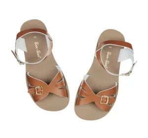 Sun -san Boardwalk sandal (tan, Adult)