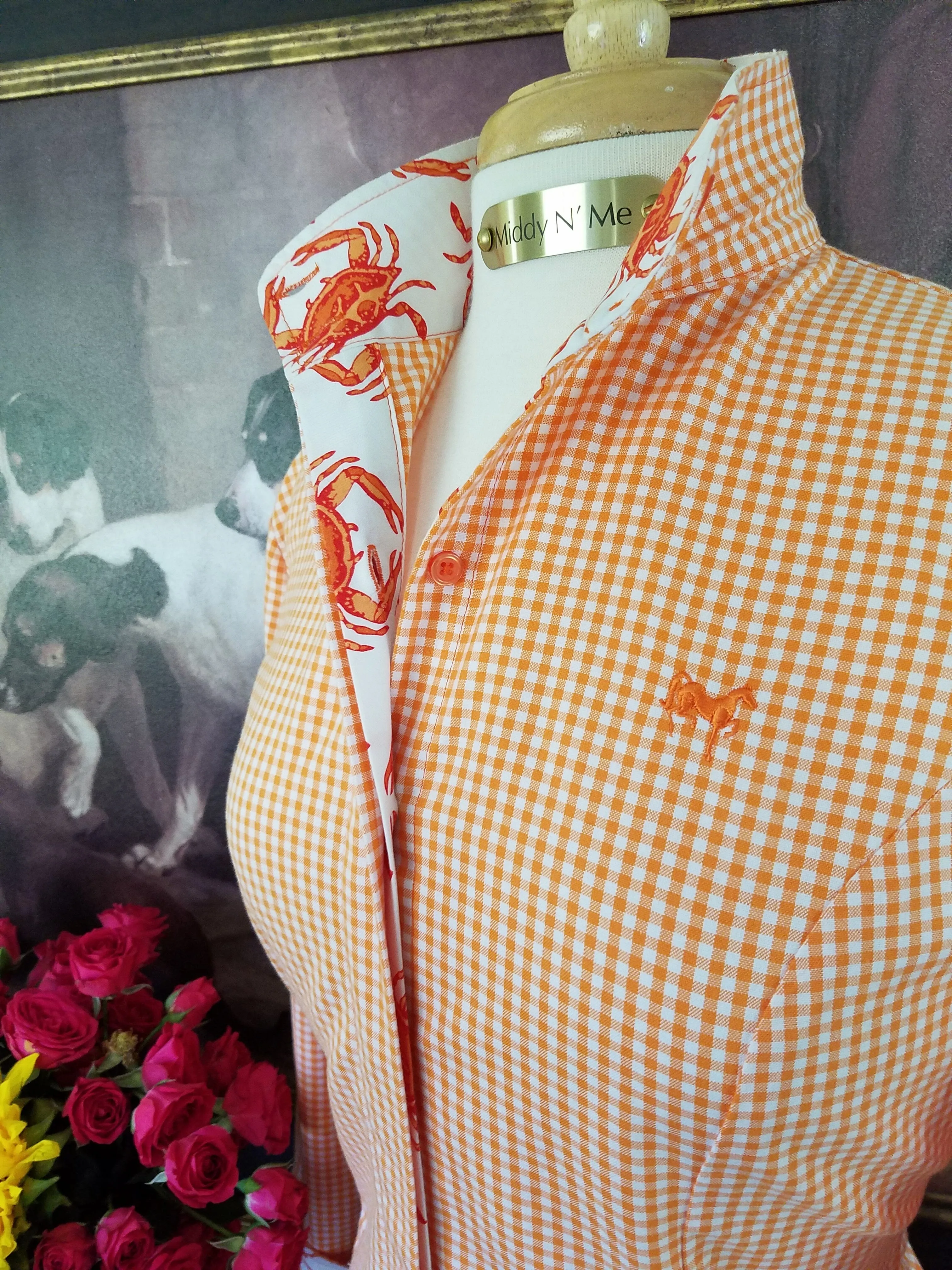 SWEET JANE IN ORANGE CRAB LOVE