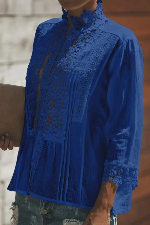 Sweet Mary Crochet Lace Top