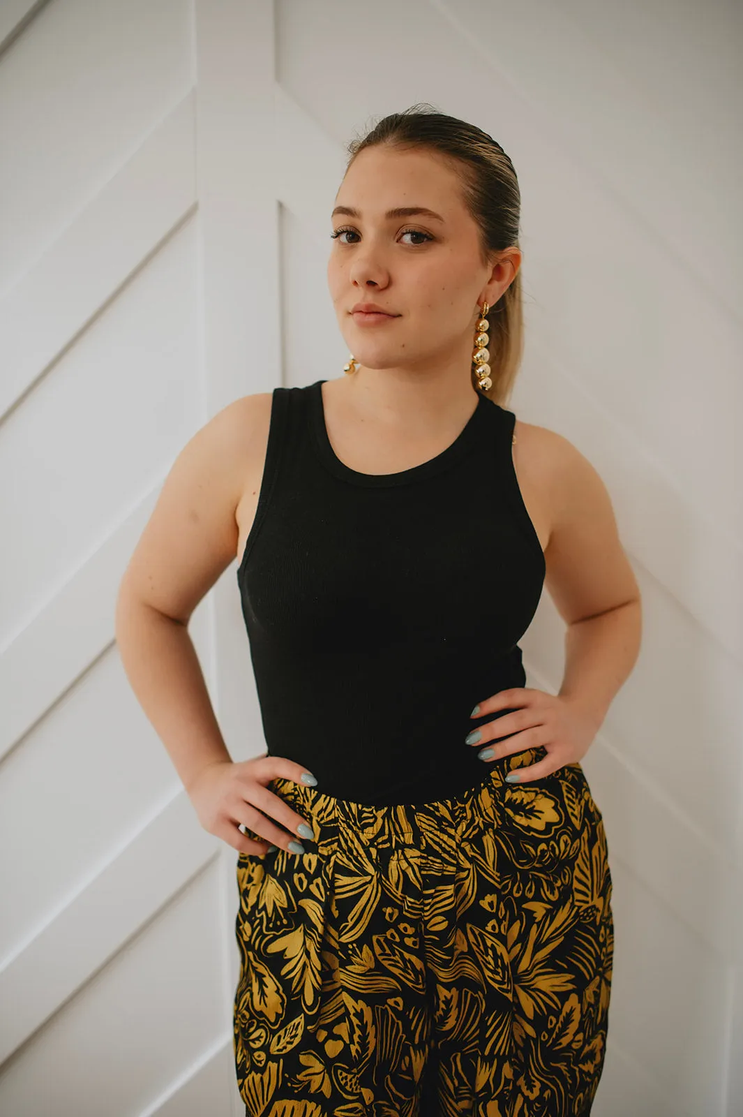 The Bardot Drop Earring - Gold