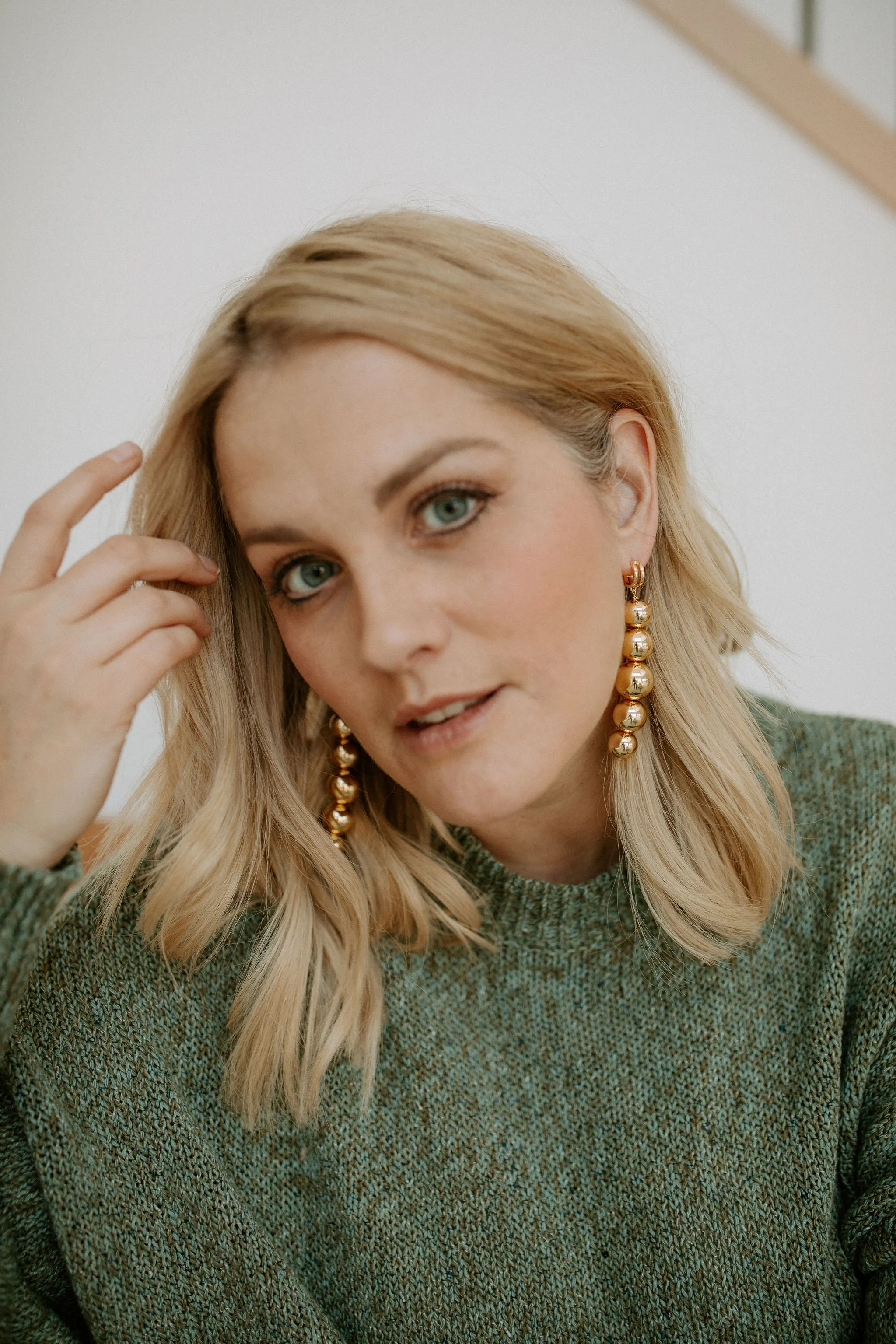 The Bardot Drop Earring - Gold