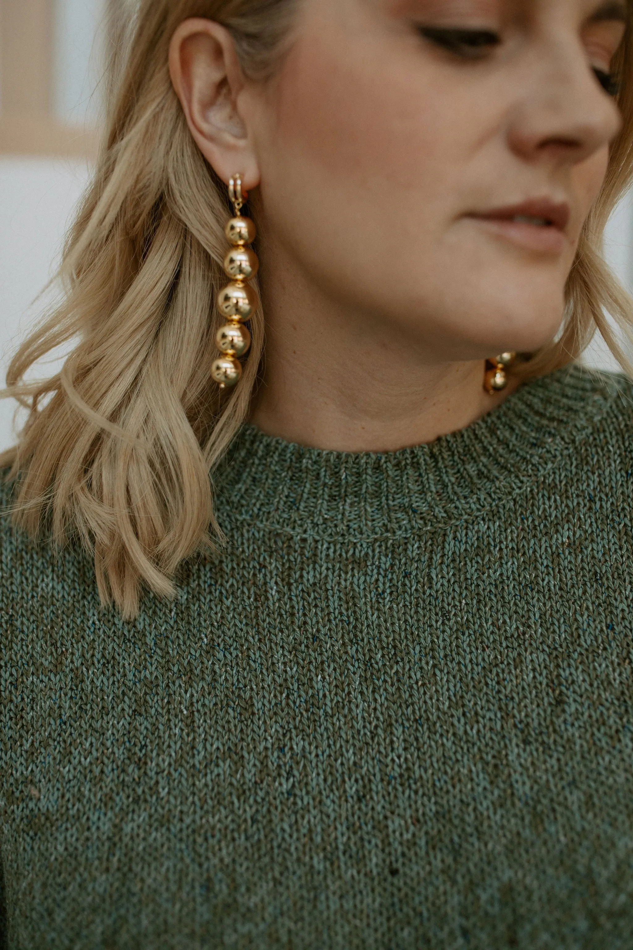 The Bardot Drop Earring - Gold