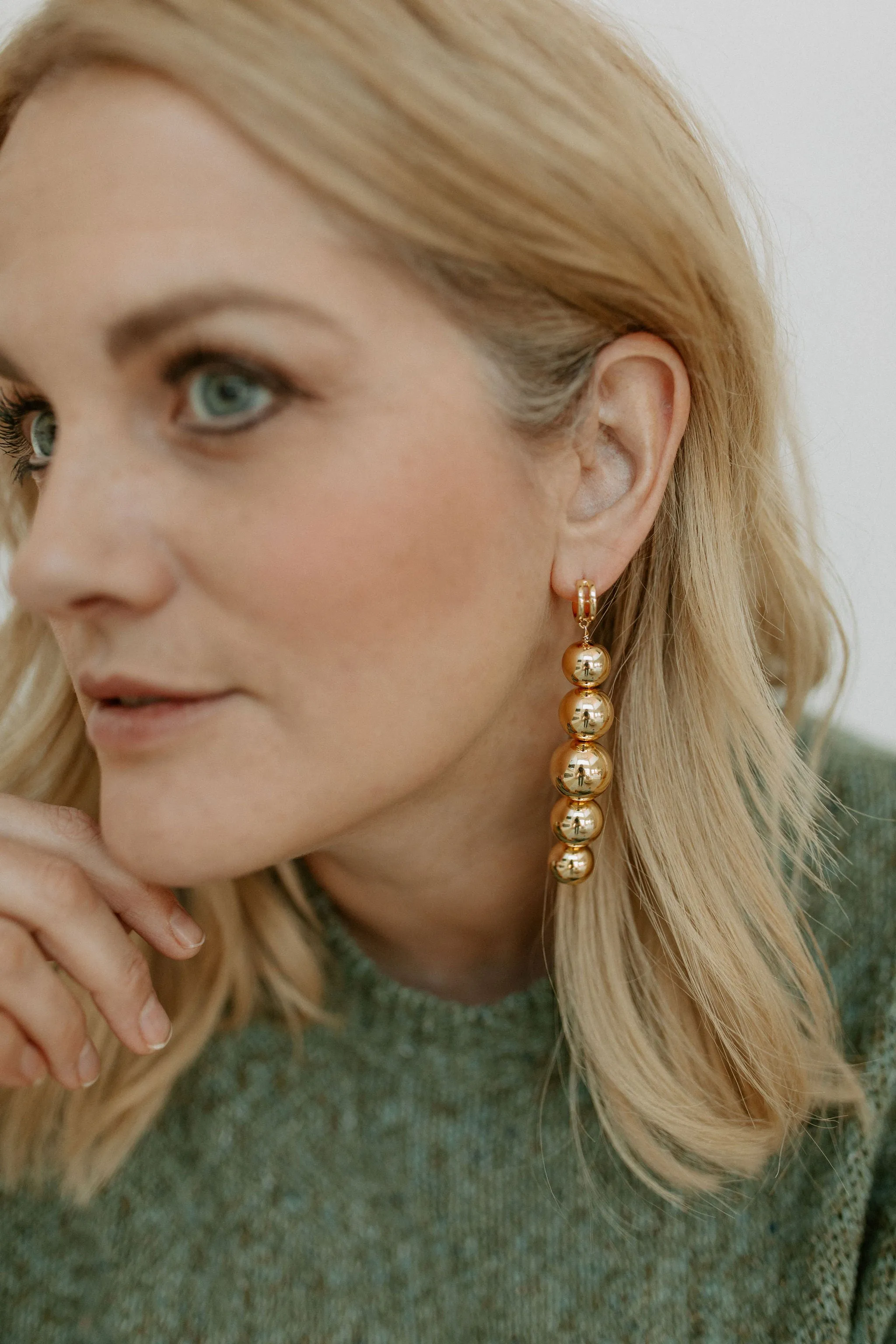 The Bardot Drop Earring - Gold