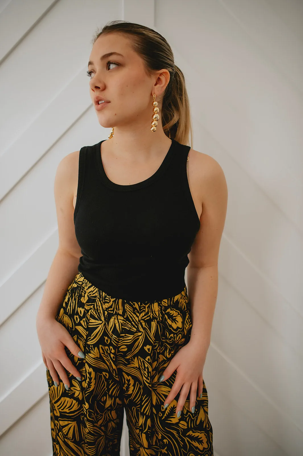 The Bardot Drop Earring - Gold