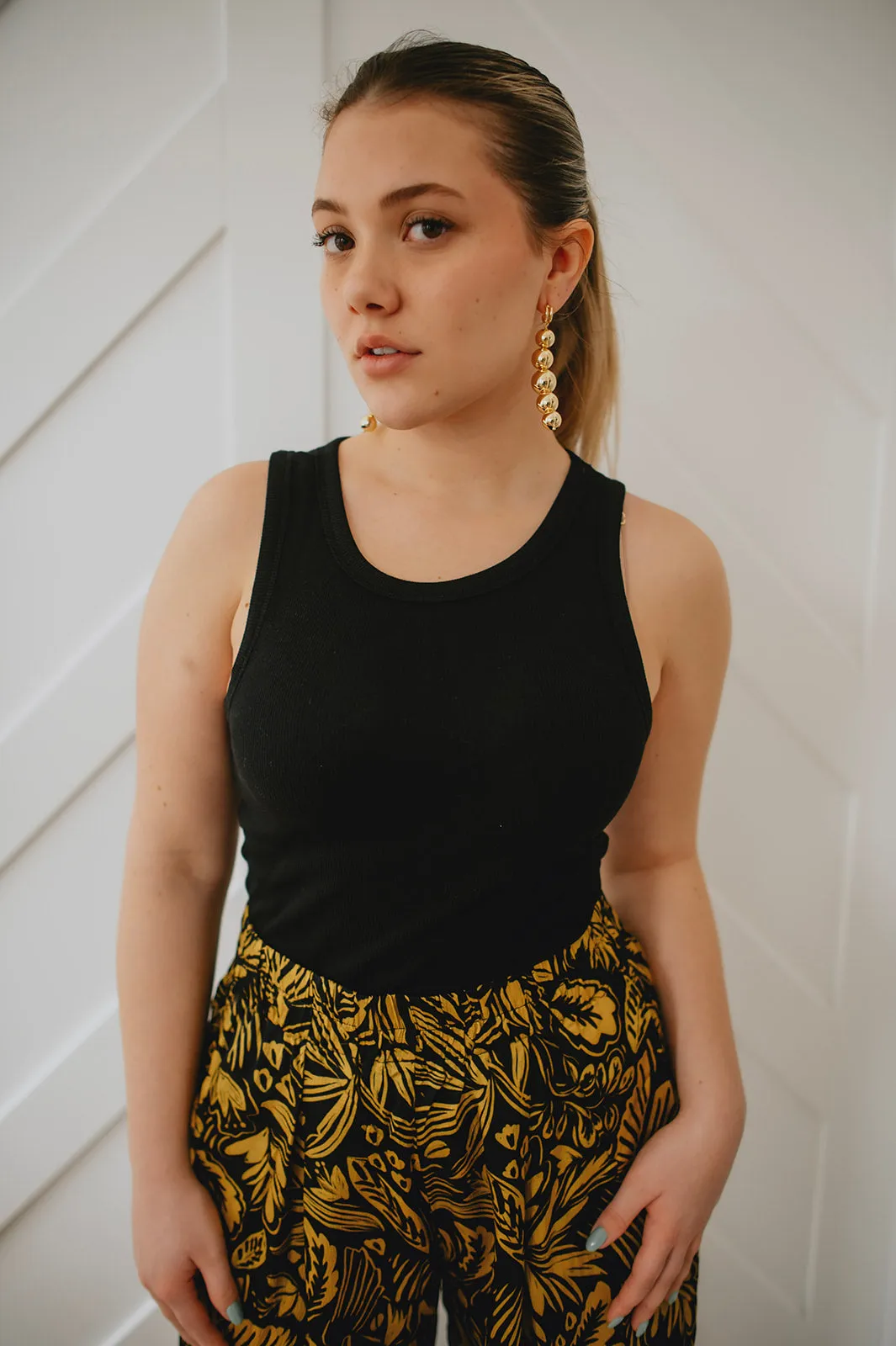 The Bardot Drop Earring - Gold