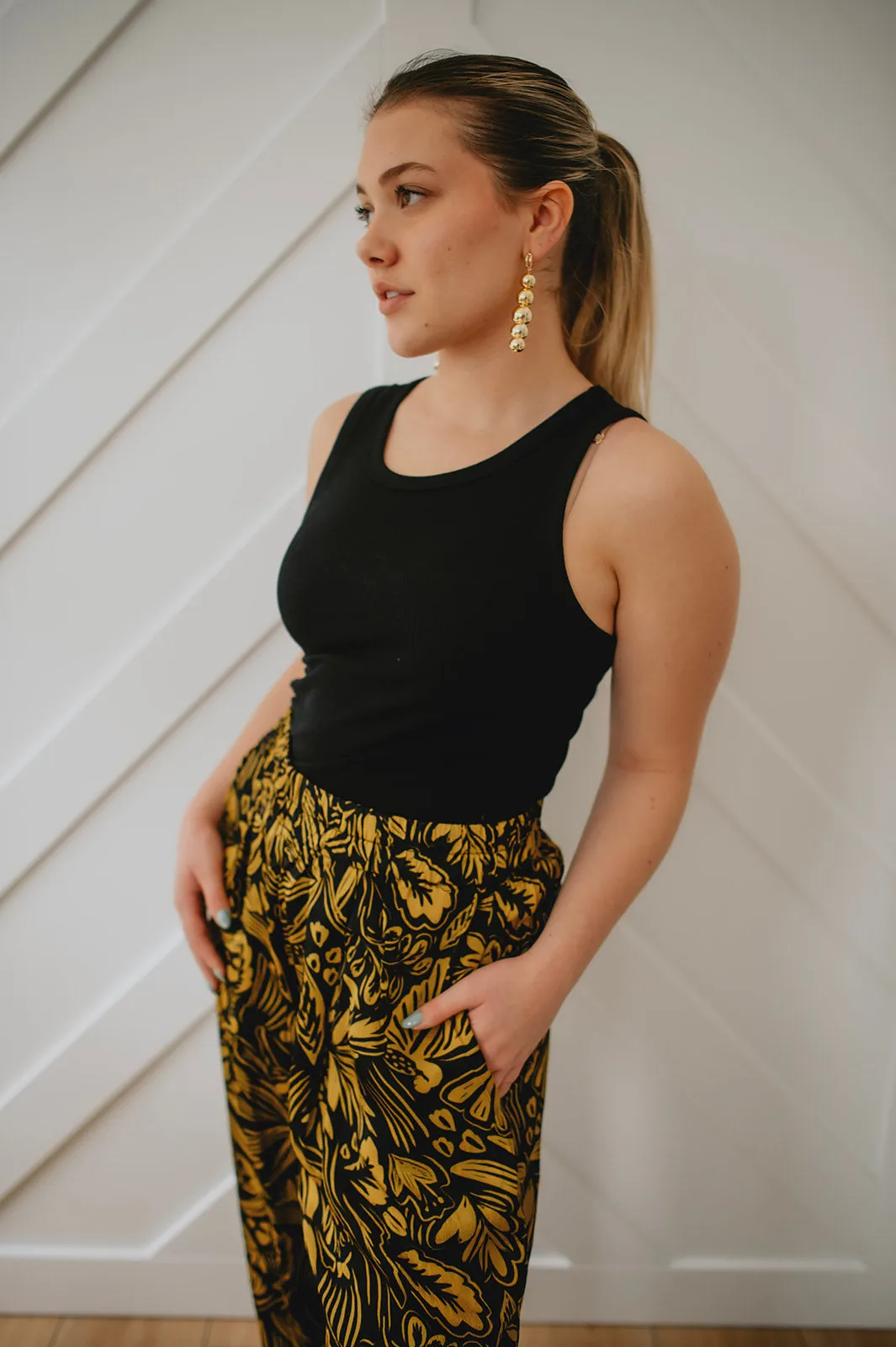 The Bardot Drop Earring - Gold