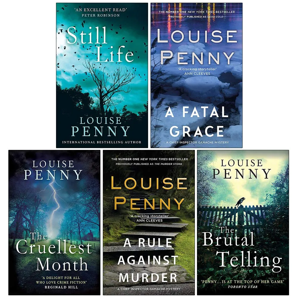 The Chief Inspector Gamache Series Books 1 - 5 Collection Box Set by Louise Penny