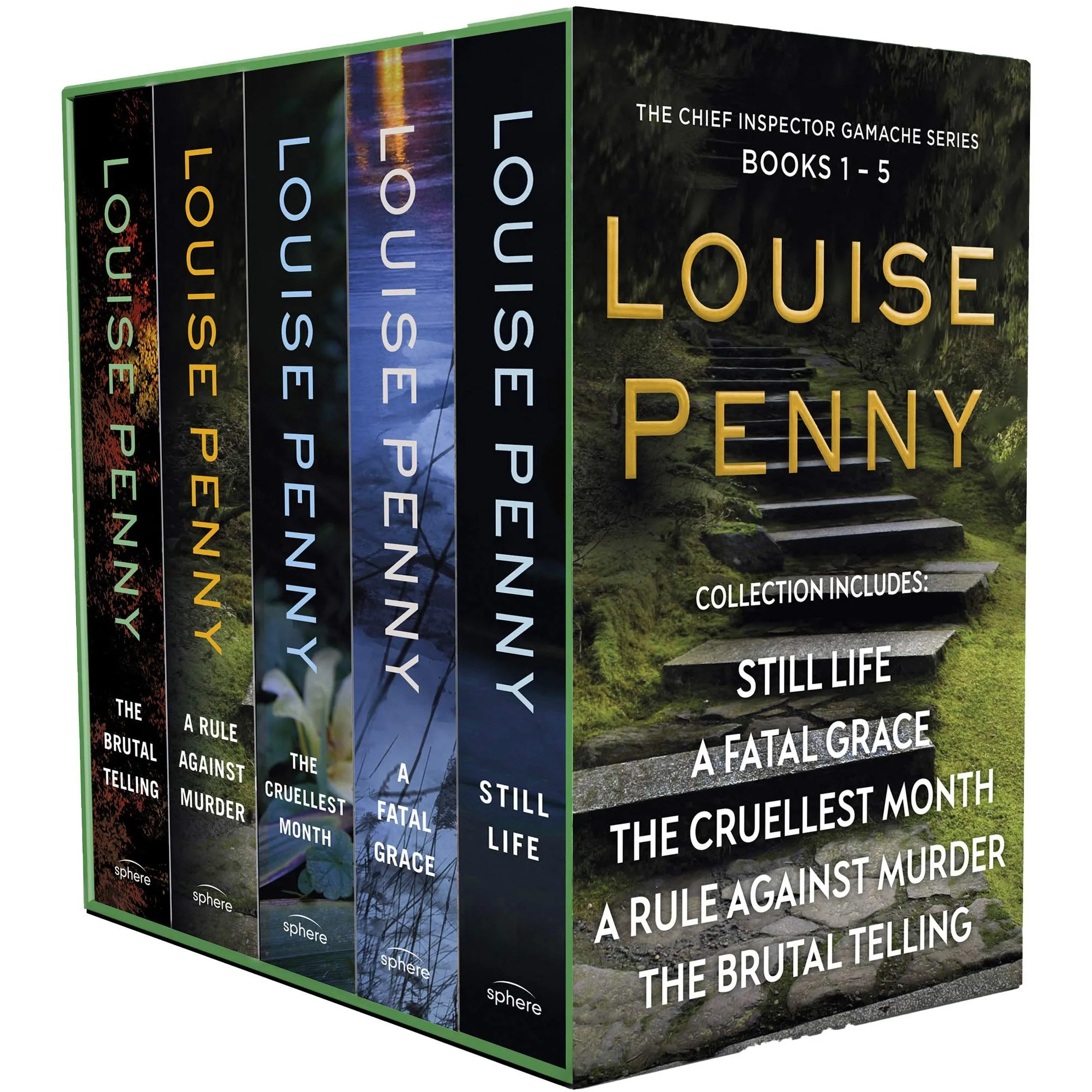 The Chief Inspector Gamache Series Books 1 - 5 Collection Box Set by Louise Penny