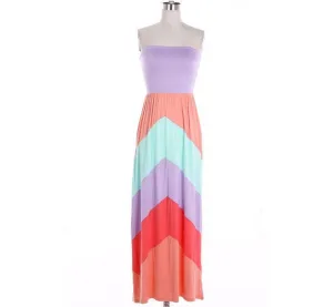 The Fun Geometric Maxi Dress