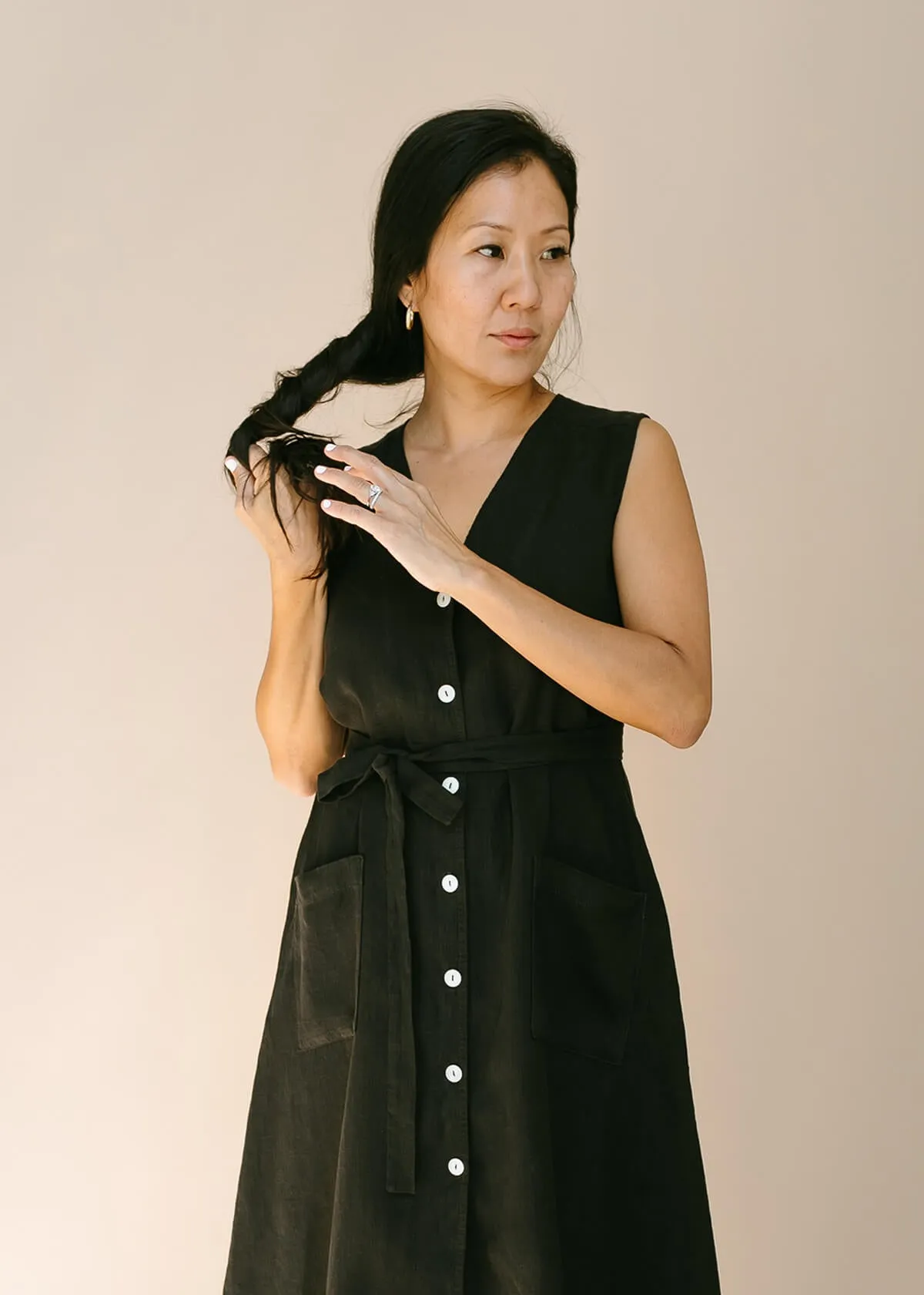 The Stella Dress in Black