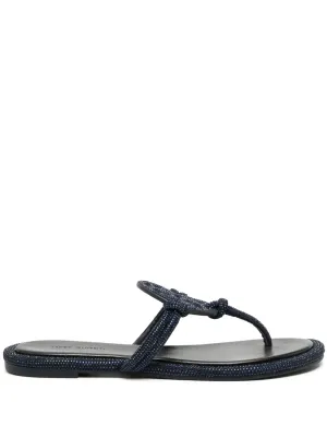 Tory Burch Miller Pavé crystal-embellished sandals