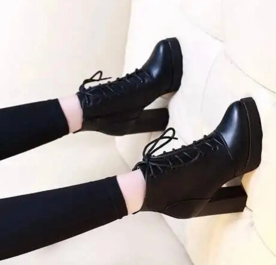 Trixie Lace-Up Ankle Boots