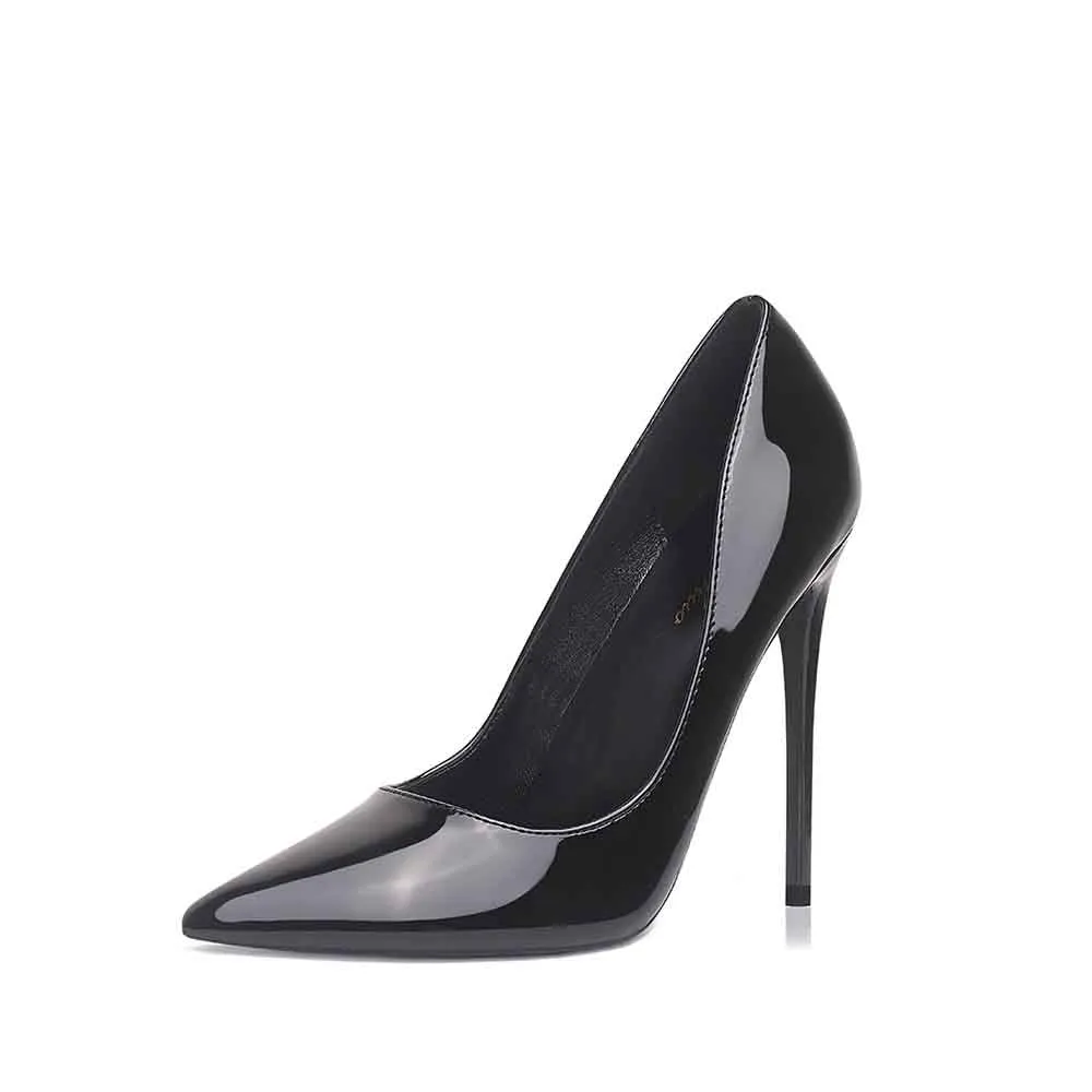 Tucomosi PU Party Shoes Point Toe High Heels