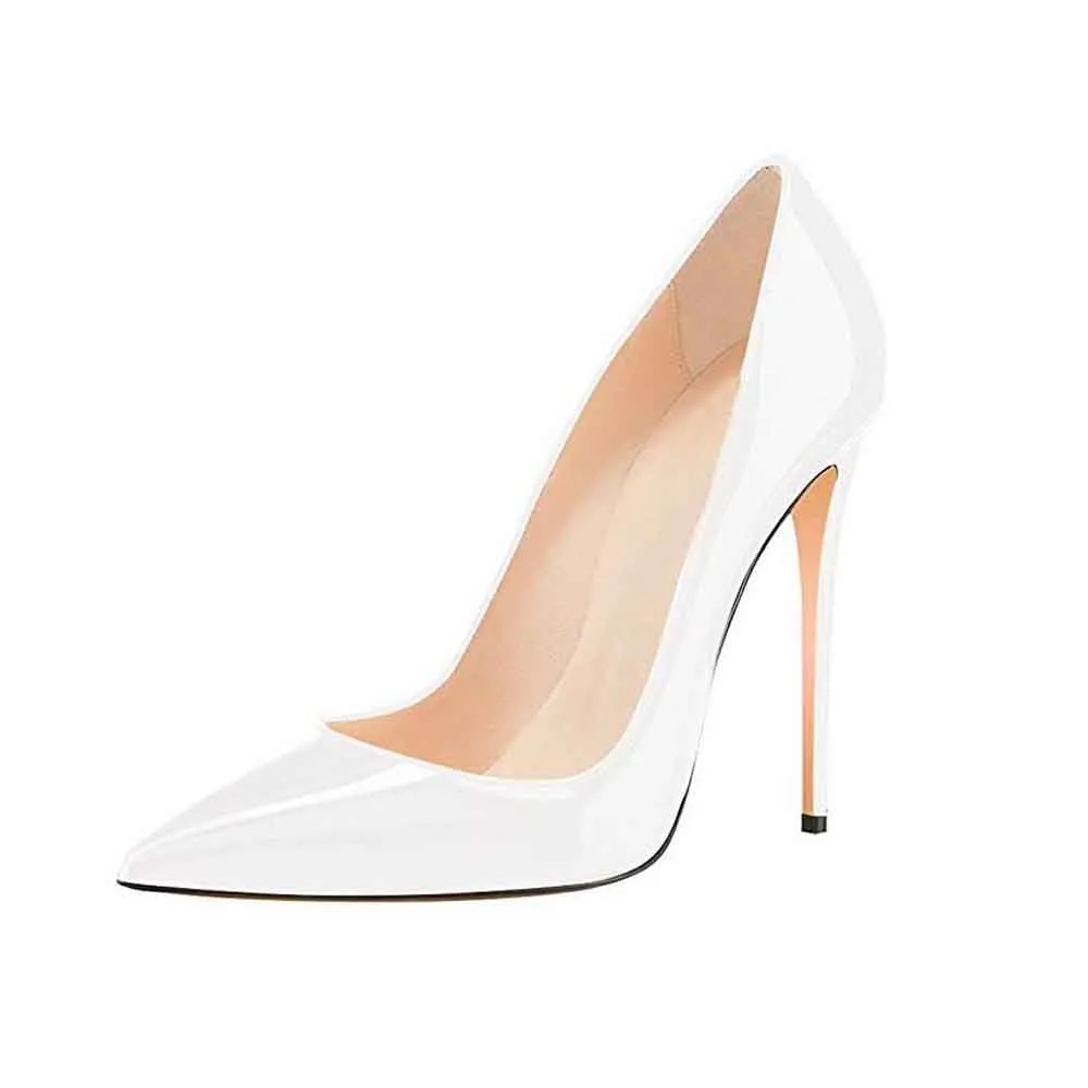 Tucomosi PU Party Shoes Point Toe High Heels