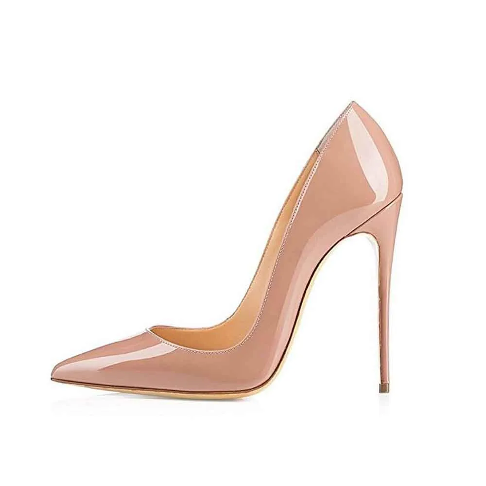 Tucomosi PU Party Shoes Point Toe High Heels