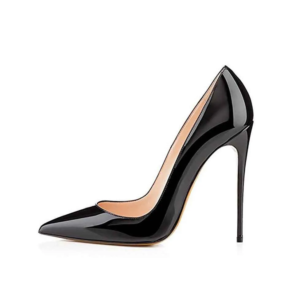 Tucomosi PU Party Shoes Point Toe High Heels
