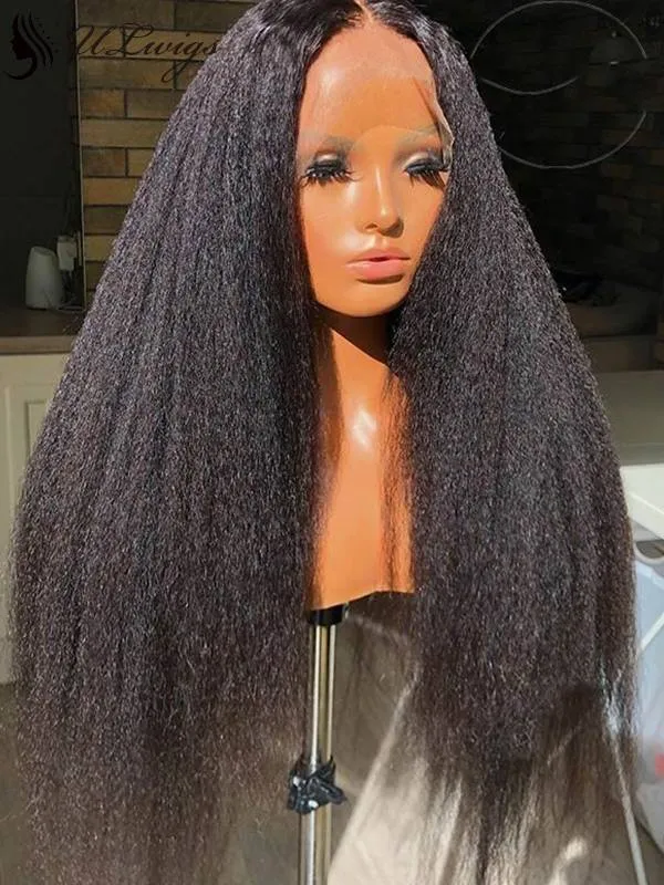 Undetectable Lace Invisible Lace High Yaki Lace Front Wig ULWIGS94