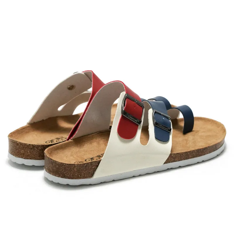 Unisex Cork Sandals with EVA Sole for Summer Comfort